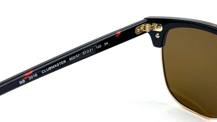 عینک آفتابی اورجینال ریبن مدل کلاب مستر CLUBMASTER RB3016