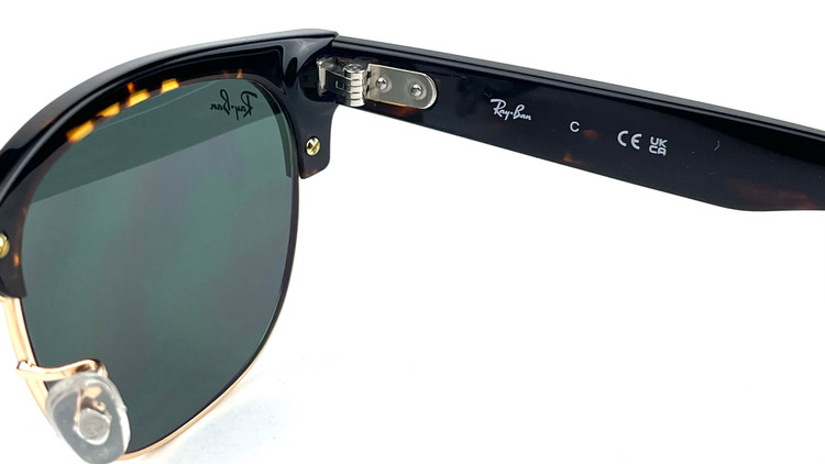 عینک آفتابی اورجینال ریبن مدل کلاب مستر ریورس RAYBAN CLUBMASTER REVERSE RB0504S