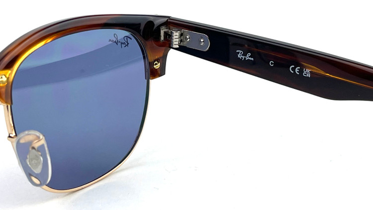 عینک آفتابی اورجینال ریبن مدل کلاب مستر ریورس RAYBAN CLUBMASTER REVERSE RB0504S